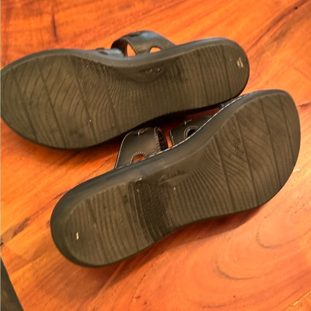 Clarks Lauriann Cove Black sz 8 - Picture 3 of 8